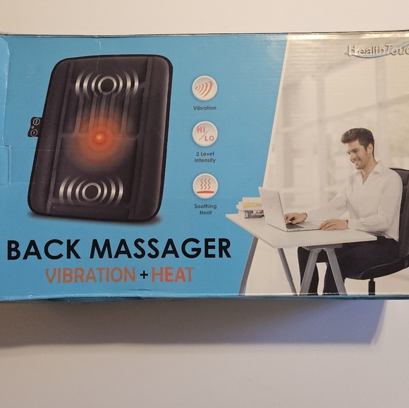 Like New Health Touch Back Massager With Heat And Vibration - Picture 5 of 5